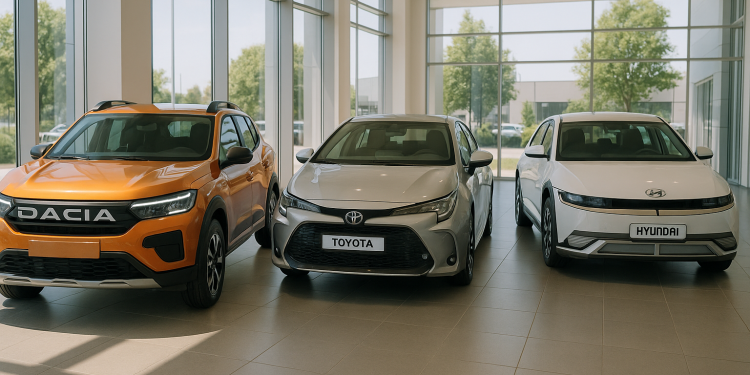Dacia, Toyota et Hyundai dominent toujours les ventes en 2025